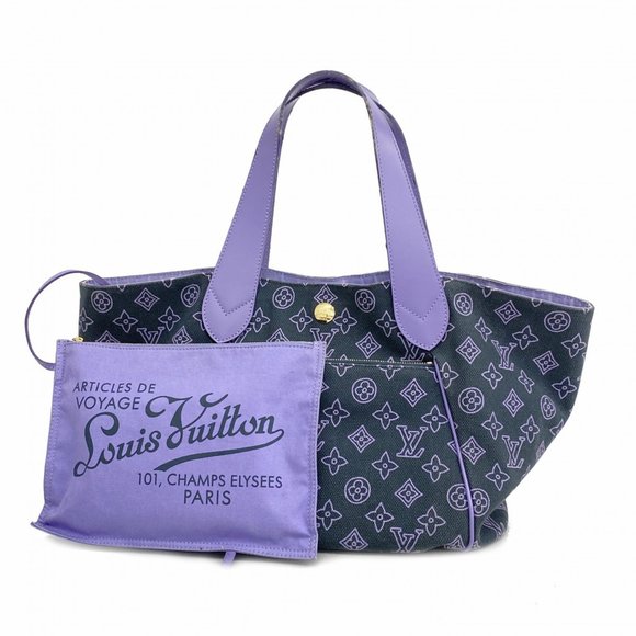 LOUIS VUITTON Handbags - Louis Vuitton Tote Bag Monogram Beach Line Cavaipanema PM M95983 Marine Ladies